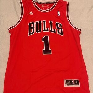 Classic Red Bulls Derek Rose #1 Jersey